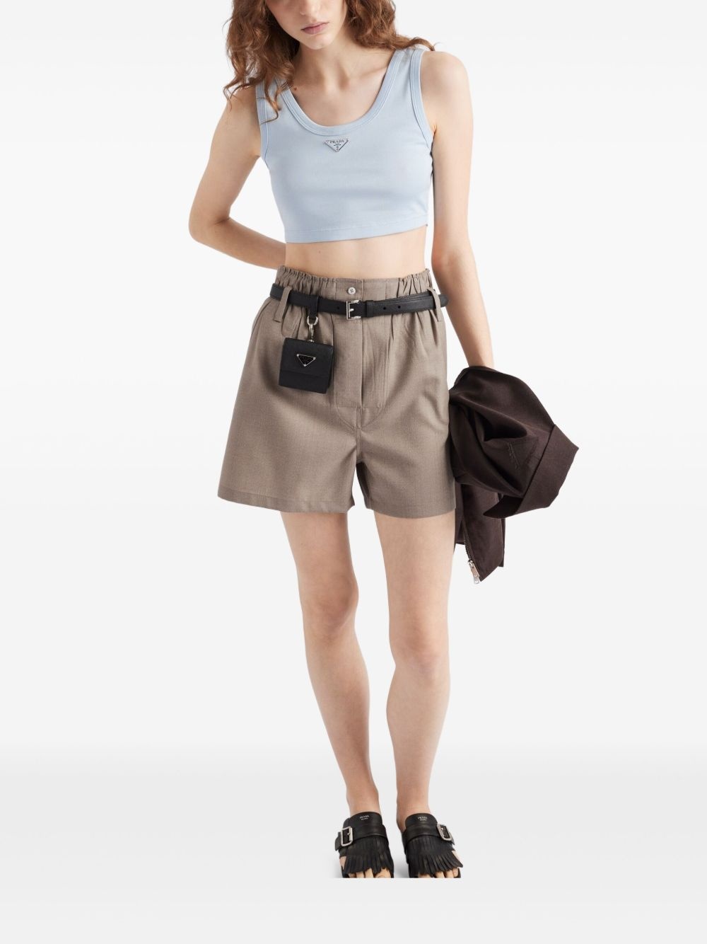 ribbed-knit tank top - 3