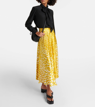 Roksanda Ameera printed silk maxi skirt outlook