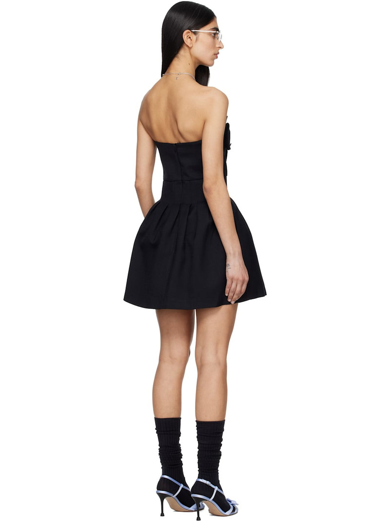 Navy Double-Layer Bustier Minidress 3
