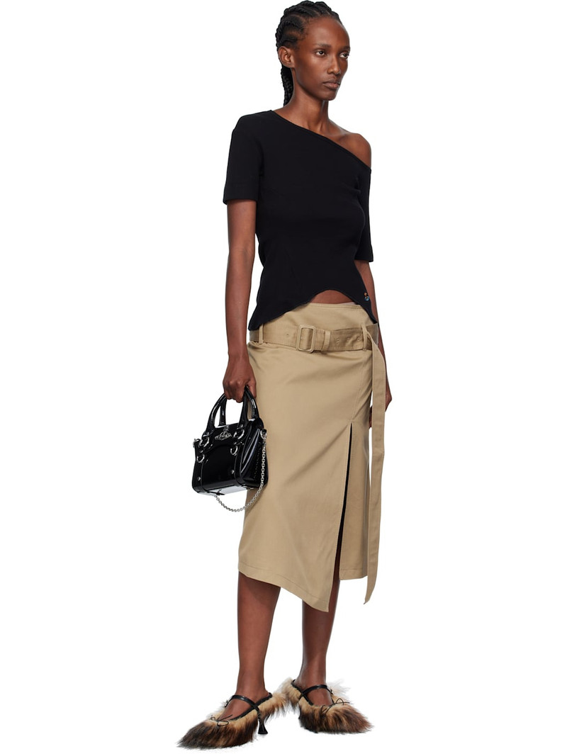 Vivienne Westwood Black Shoulder Orgy T-shirt outlook