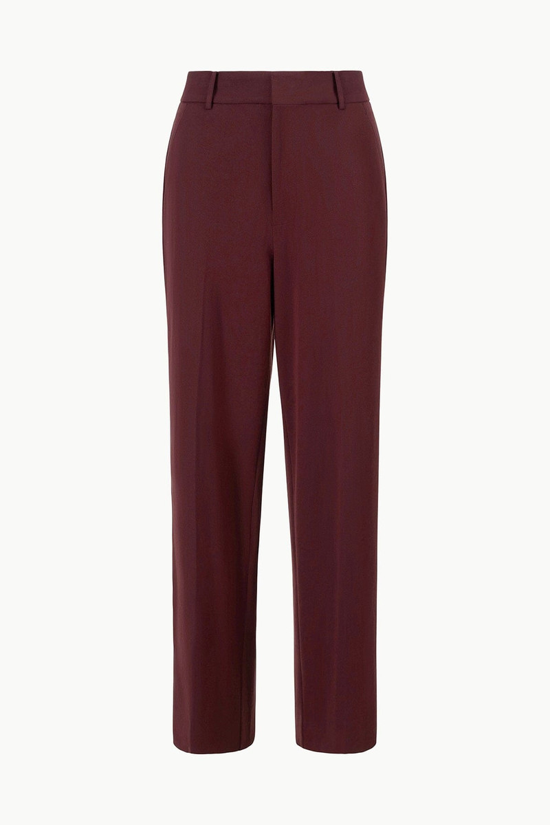 STAUD PRINCE PANT MERLOT 1