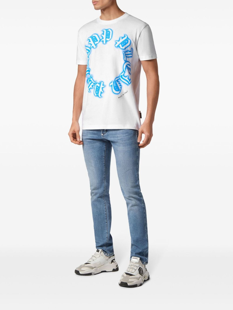 PHILIPP PLEIN Gothic Plein cotton T-shirt outlook