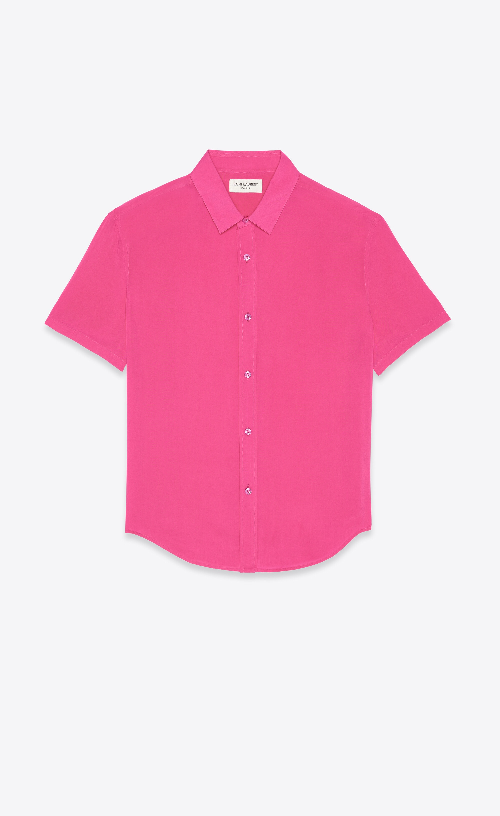 yves collar shirt in viscose - 1