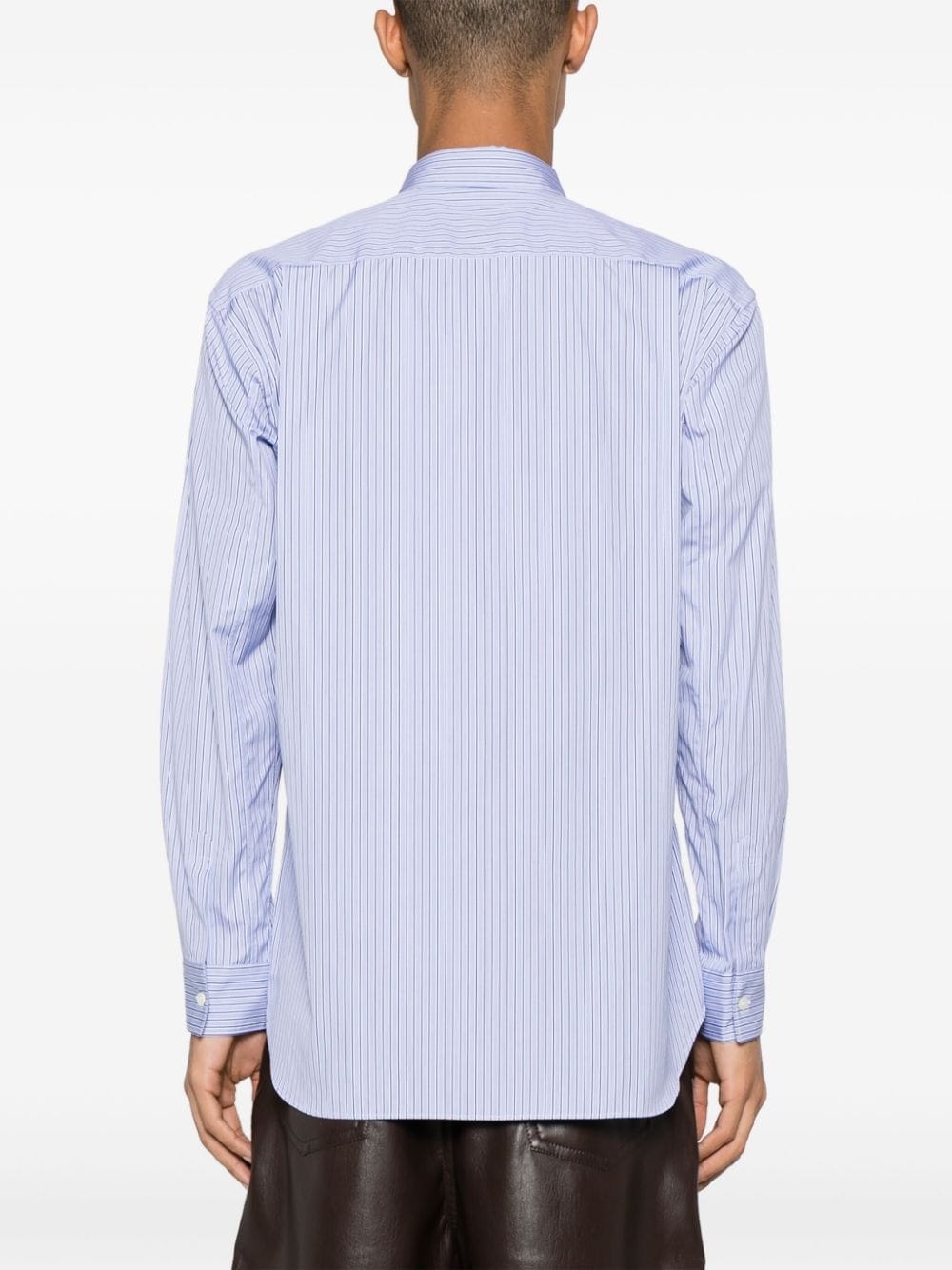 striped cotton shirt - 4