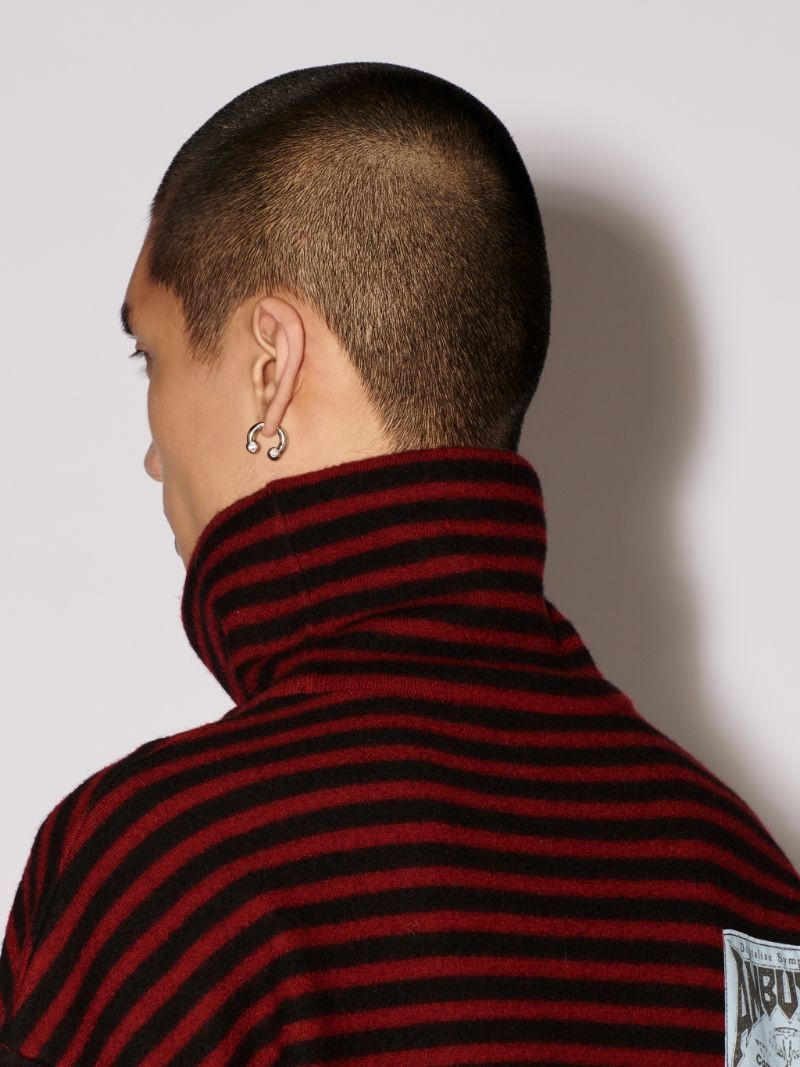 SMALL BARBELL EARRINGS 3