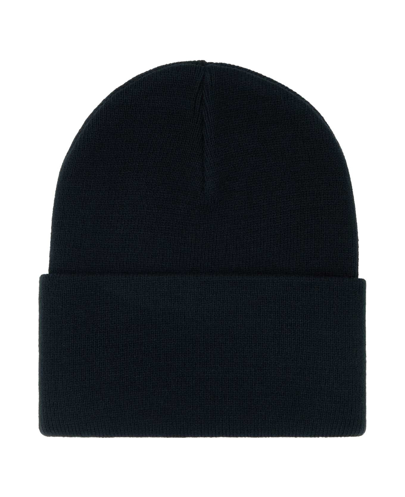 Midnight Blue Acrylic Watch Hat - 2