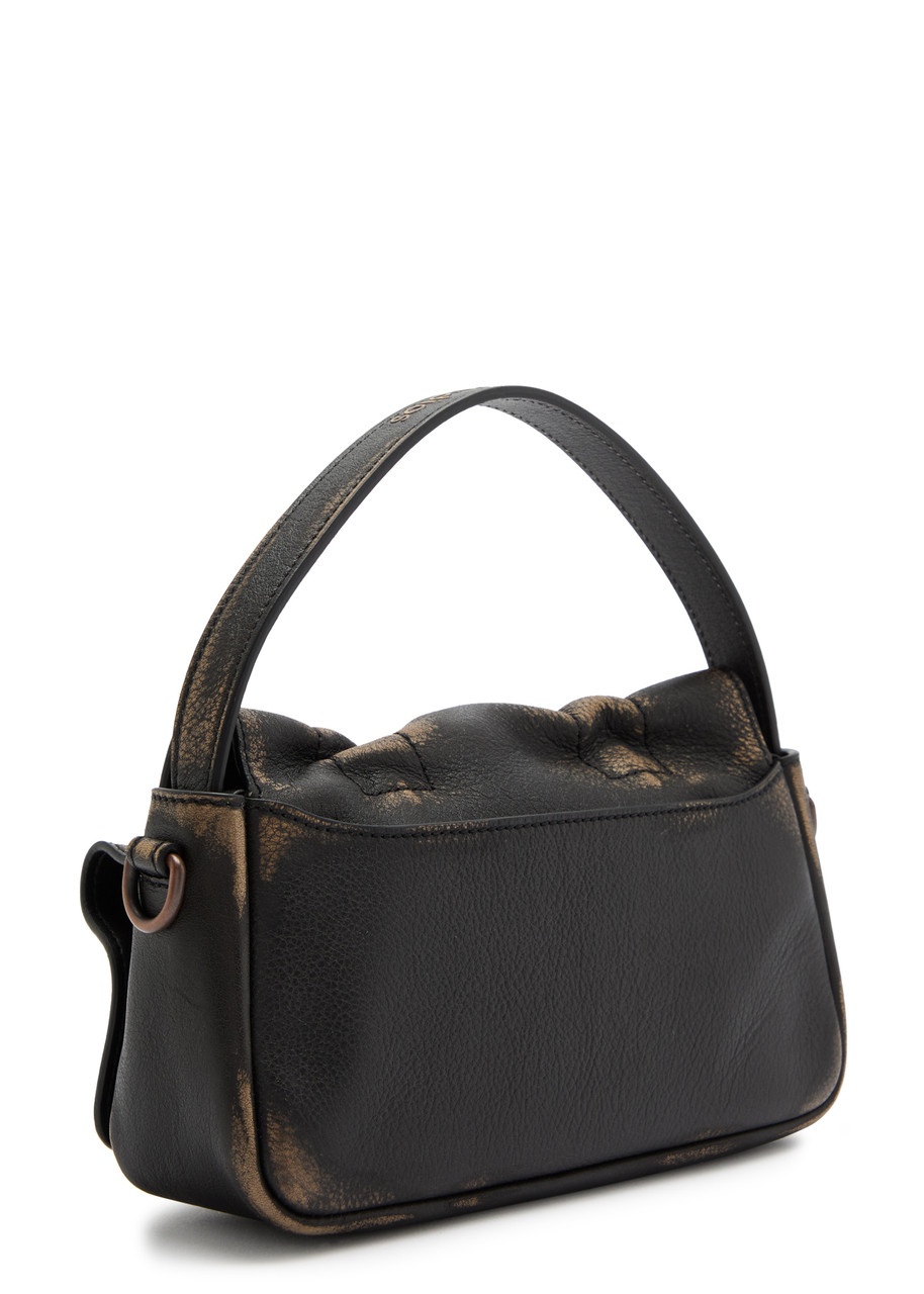 Acne Studios Mini Multipocket Faded Grained-leather top Handle bag - 2