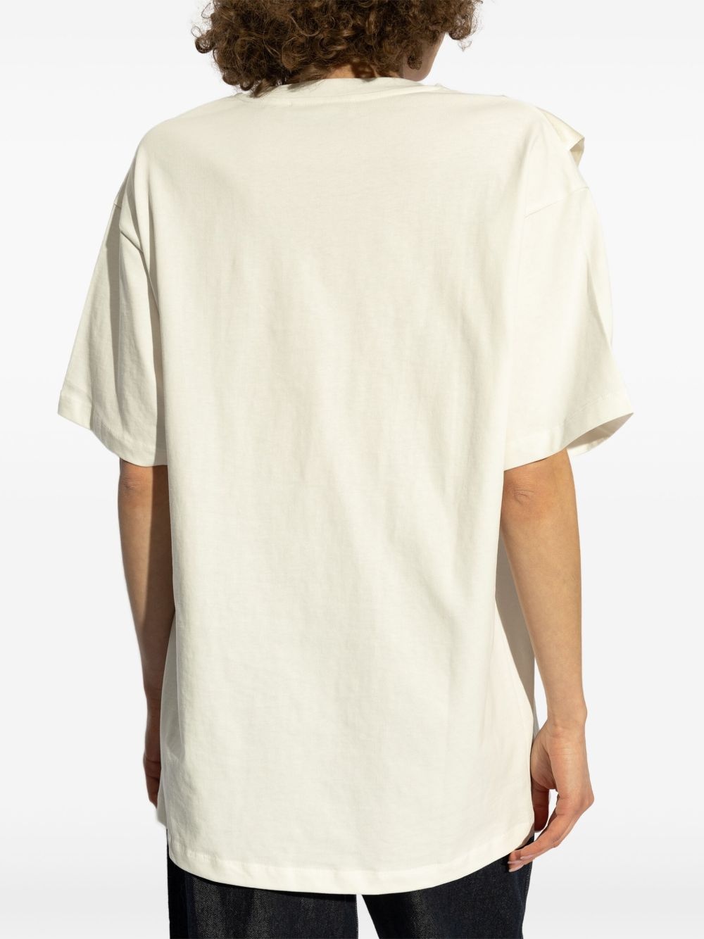 logo-embellished T-shirt - 4