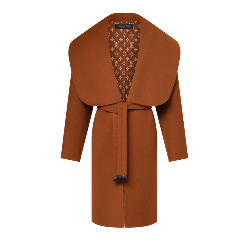 Oversized Collar Coat 1