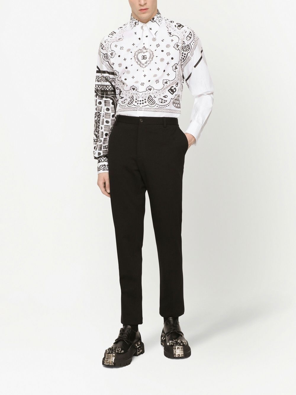 cropped tailored trousers - 3