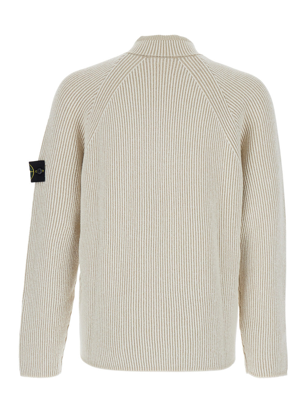 Stone Island Men Mezza Zip Vanise - 2