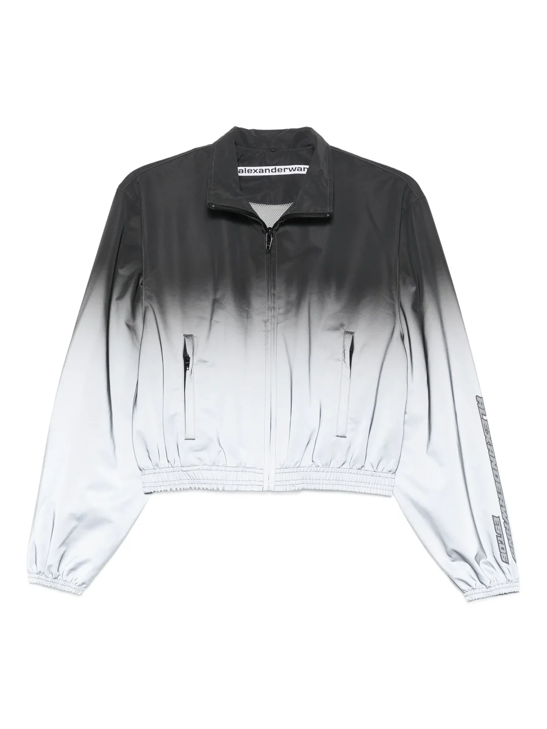 Reflective Shrunken Track Jacket - 1