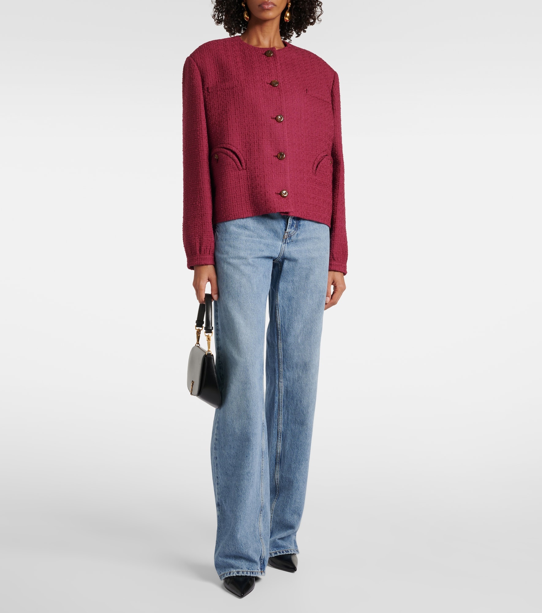 Rush Gliss cotton-blend bouclé jacket - 2