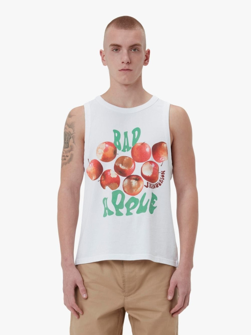 JW Anderson BAD APPLE RELAXED TANK TOP outlook
