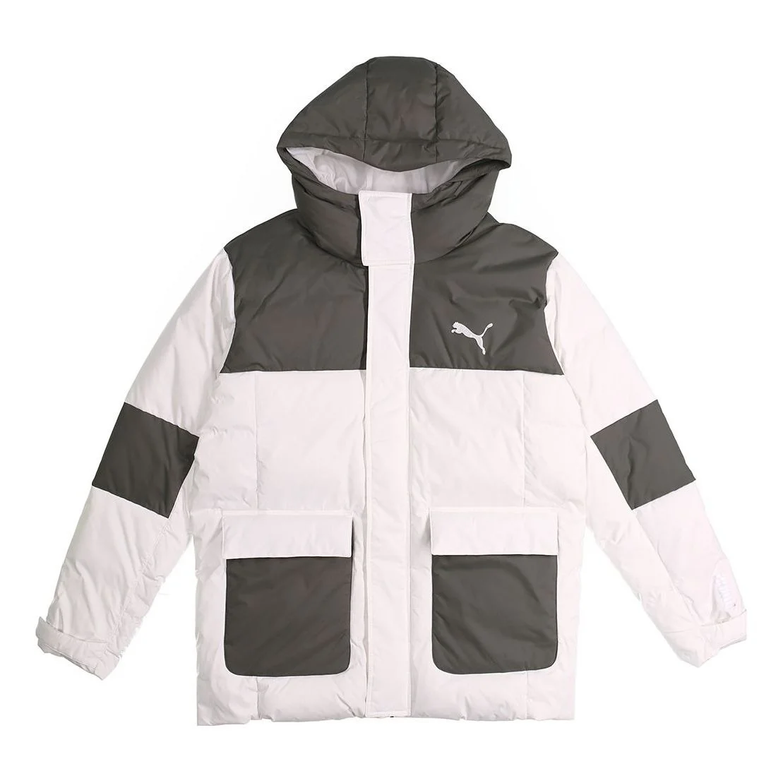 PUMA Protective Down Jacket 'White Black' 586604-42 - 1