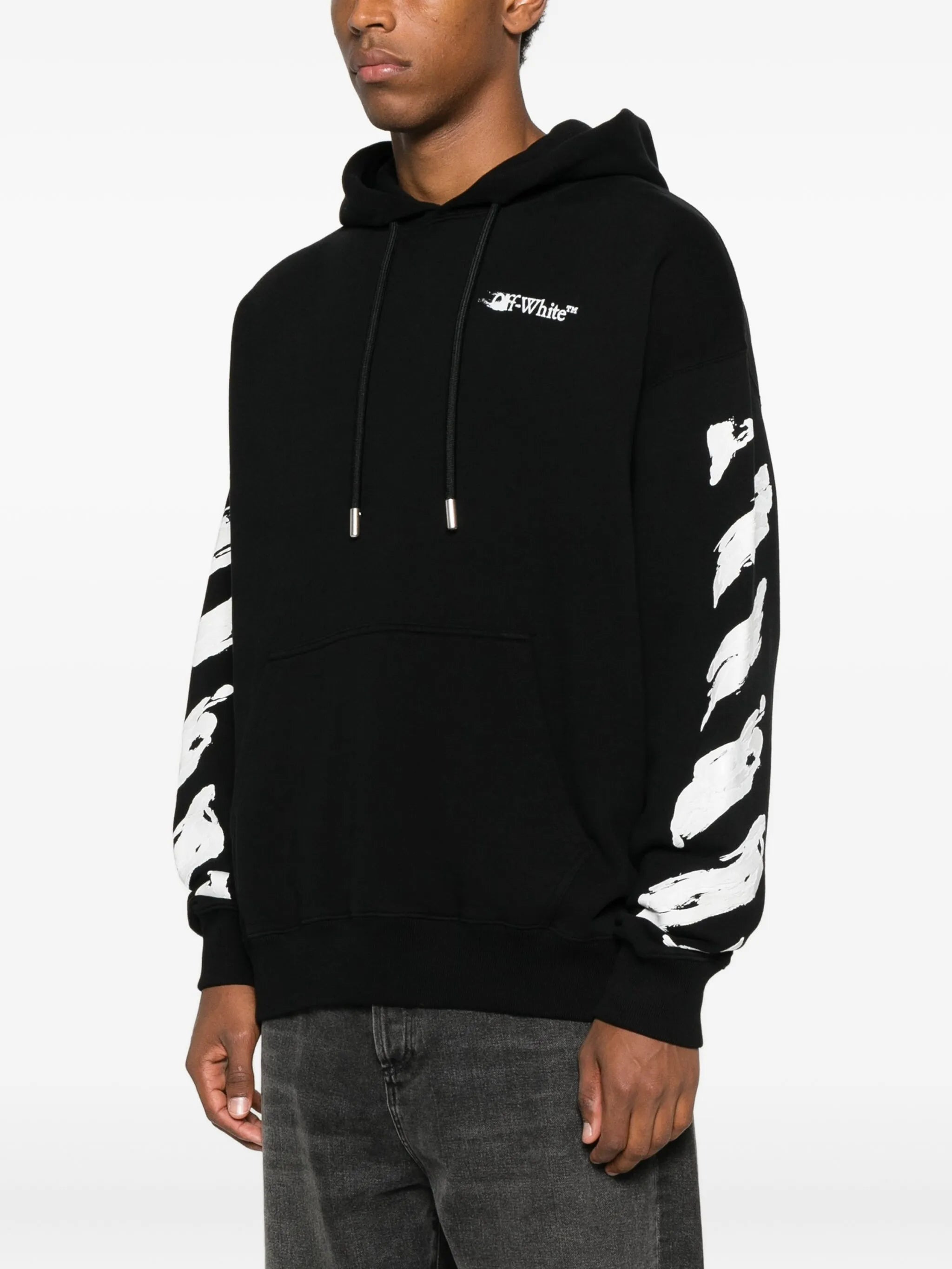 Off-white Brush-stroke Hoodie - 4