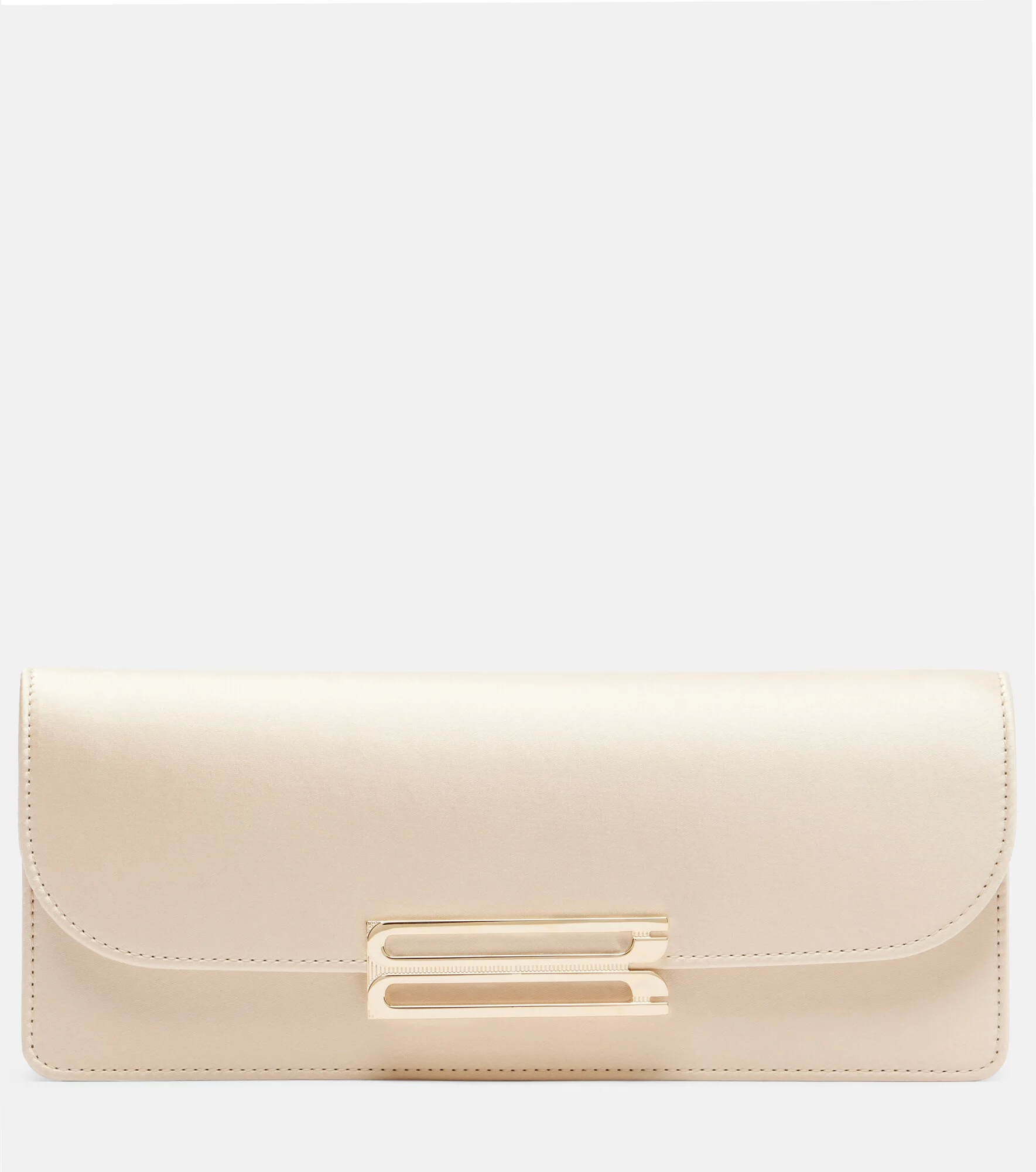 Dorian East-West satin clutch - 1