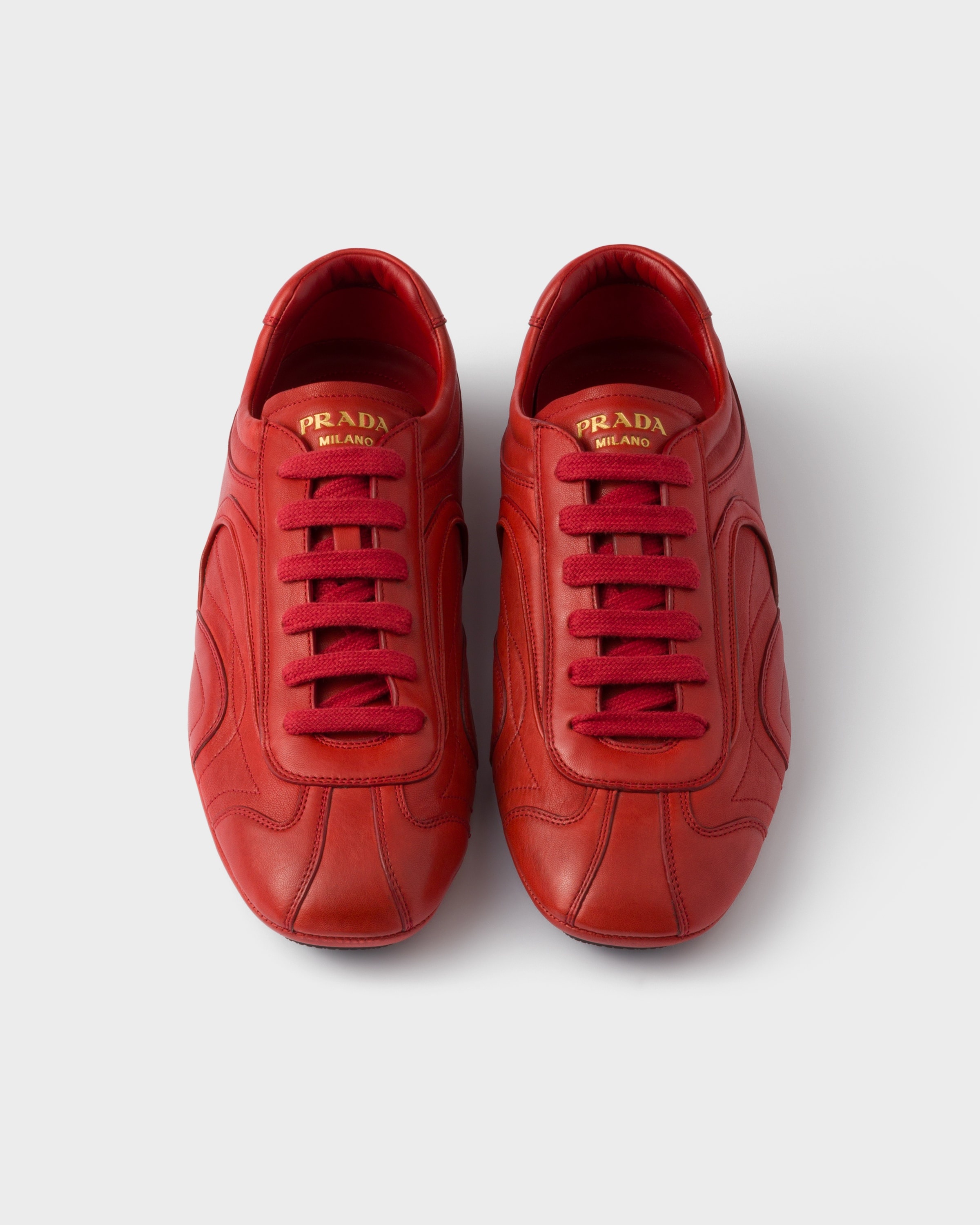 Montecarlo Re-Edition 2005 antiqued nappa leather sneakers - 4
