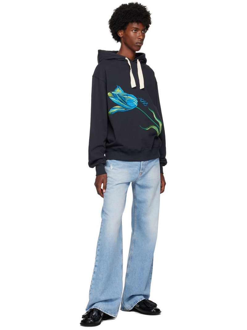 Andersson Bell Black Essential 'ADSB' Fiore Hoodie outlook