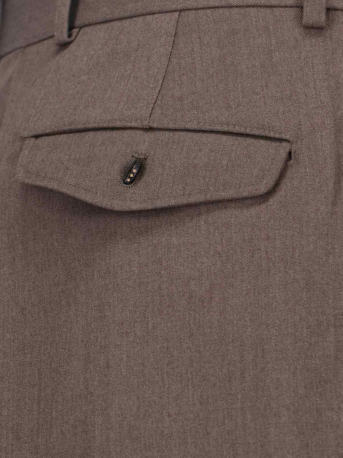 WOOL BLEND PANTS - 4