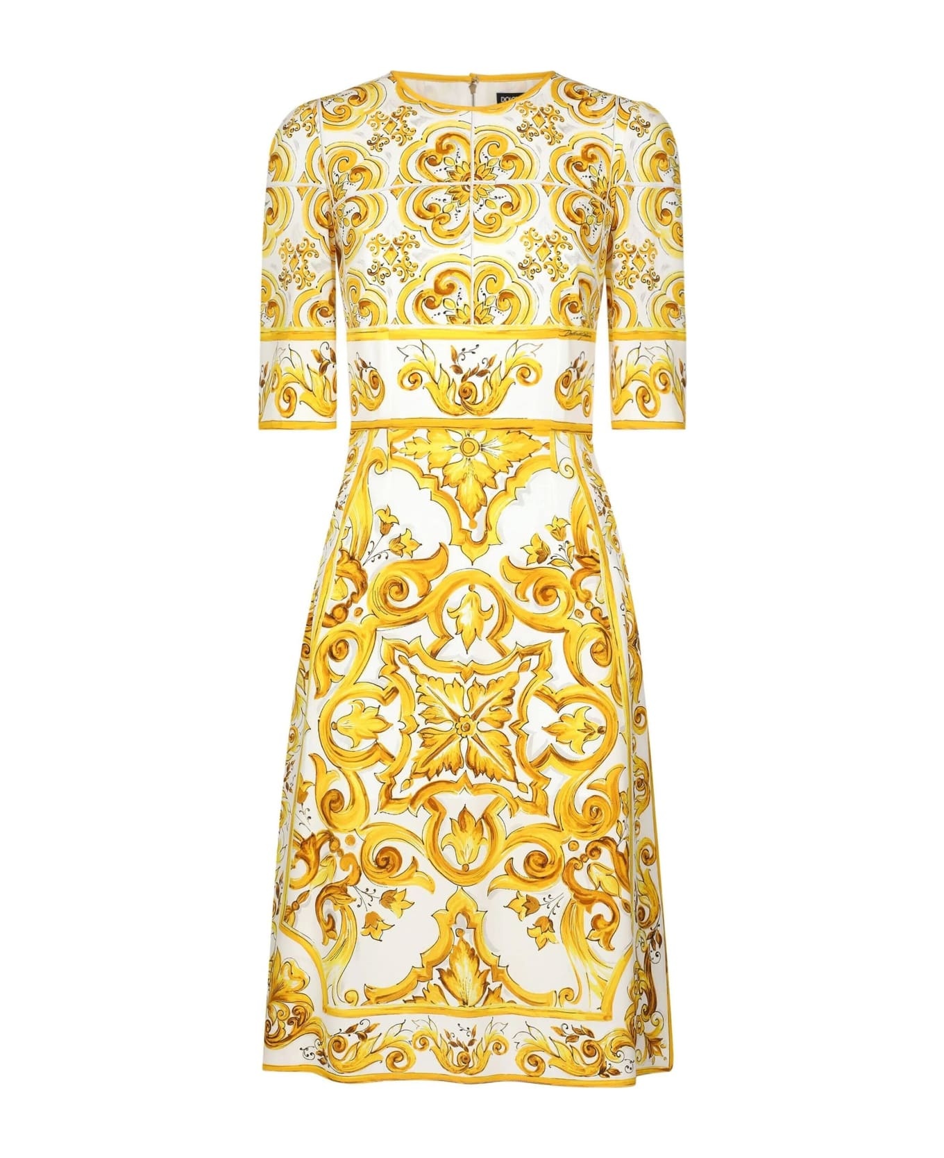 Dolce Gabbana Abito M 3/4 St Maiolica italist REVERSIBLE