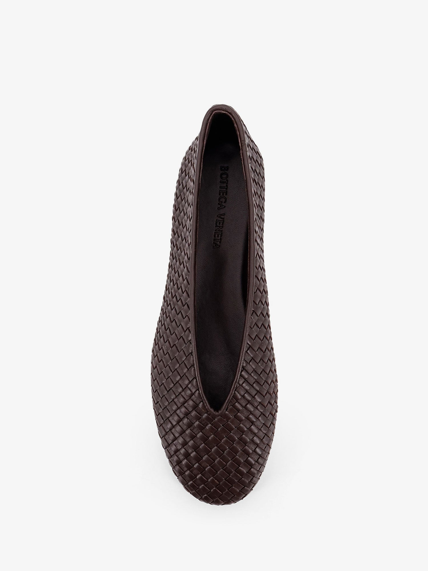 Rosa Woven Leather Ballerinas - 5