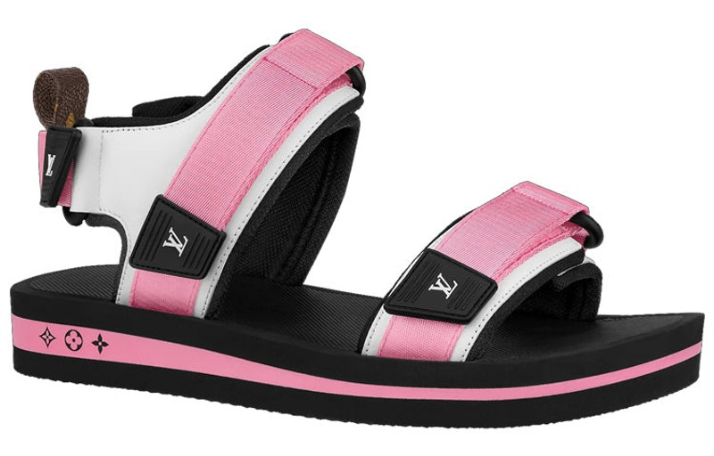 Louis Vuitton (WMNS) LOUIS VUITTON Arcade Sandals 'Pink' 1A8GJN outlook