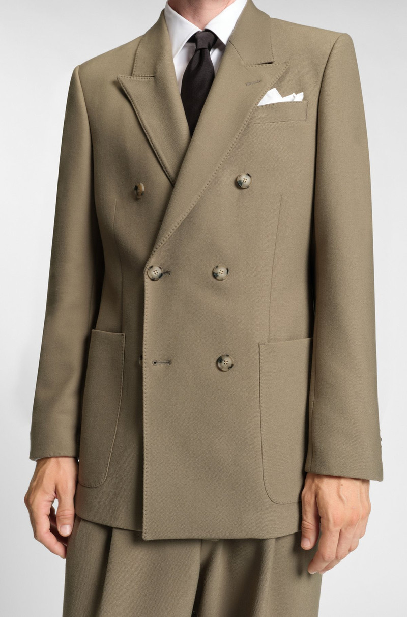RELAXED-FIT BLAZER IN STRETCH FABRIC 6