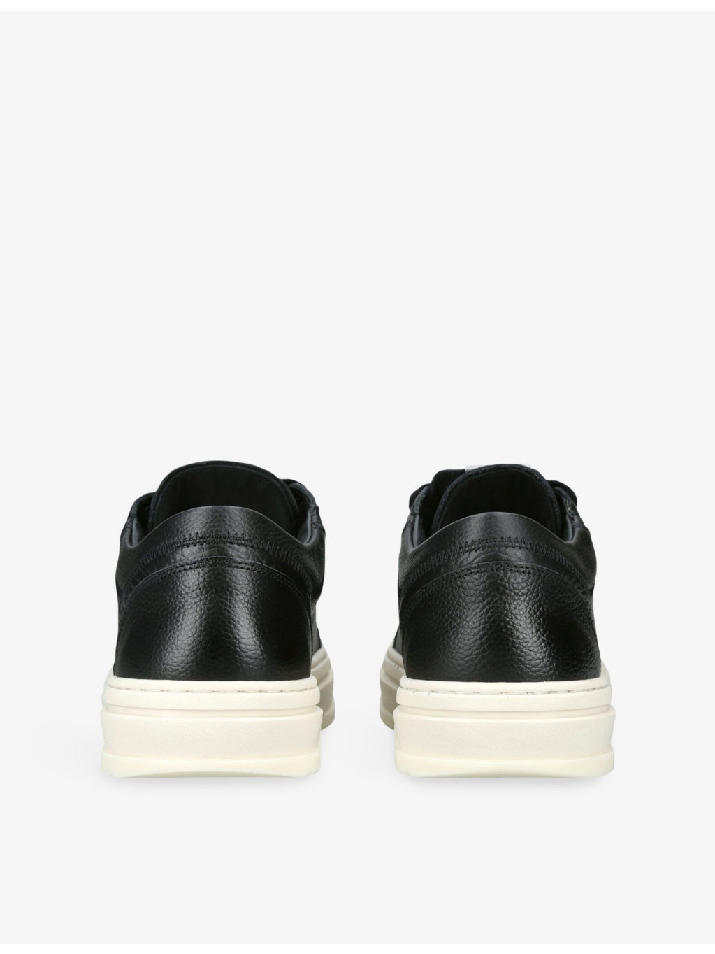 HTN Tumble Mix Leather Low-Top Trainers - 4