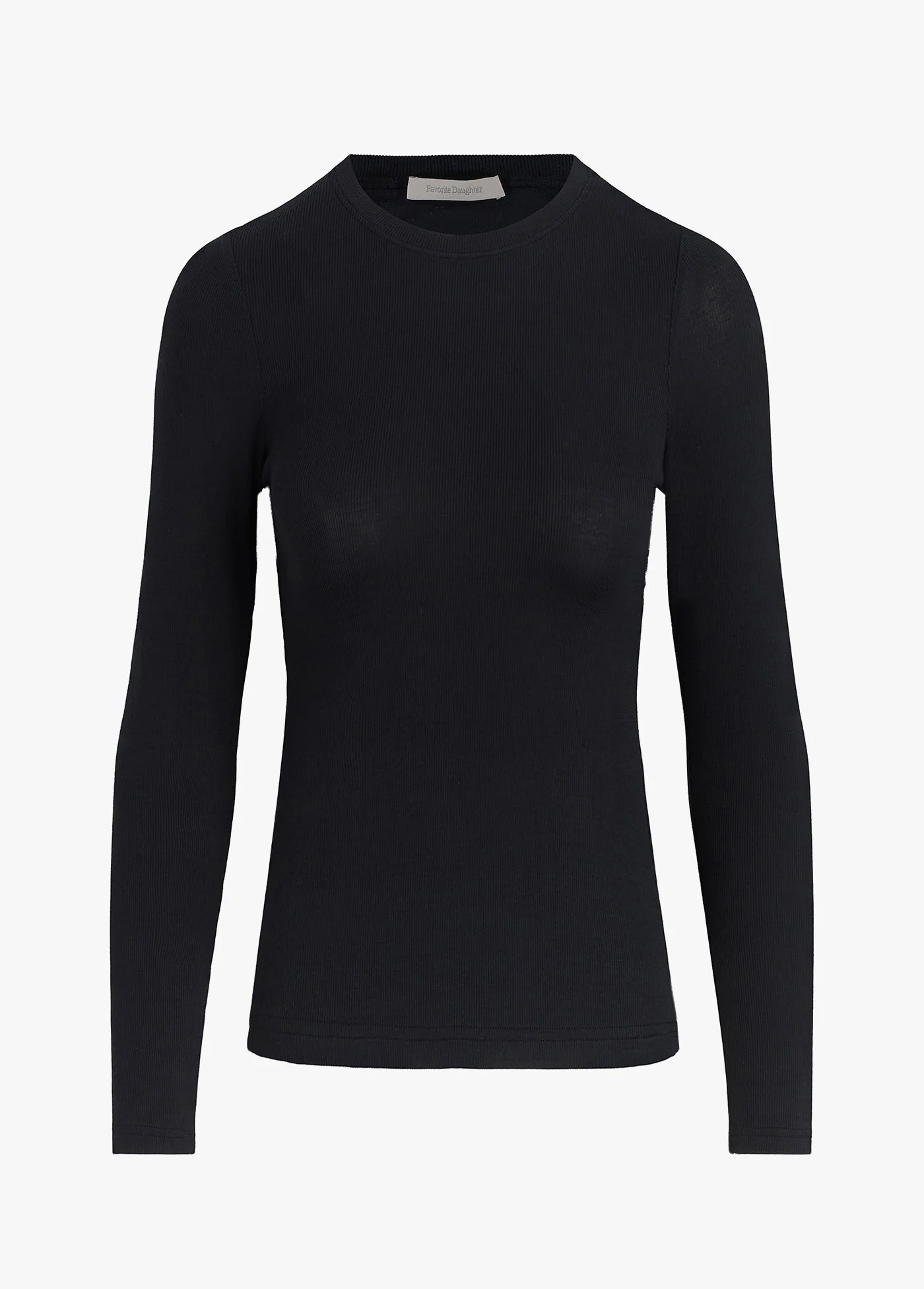 THE RIBBED LONG SLEEVE - 1