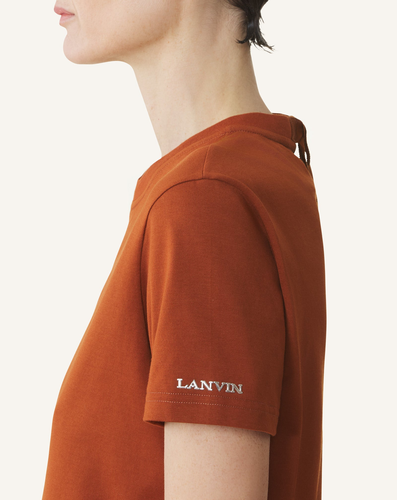 T-SHIRT WITH KNOT DETAIL - 5