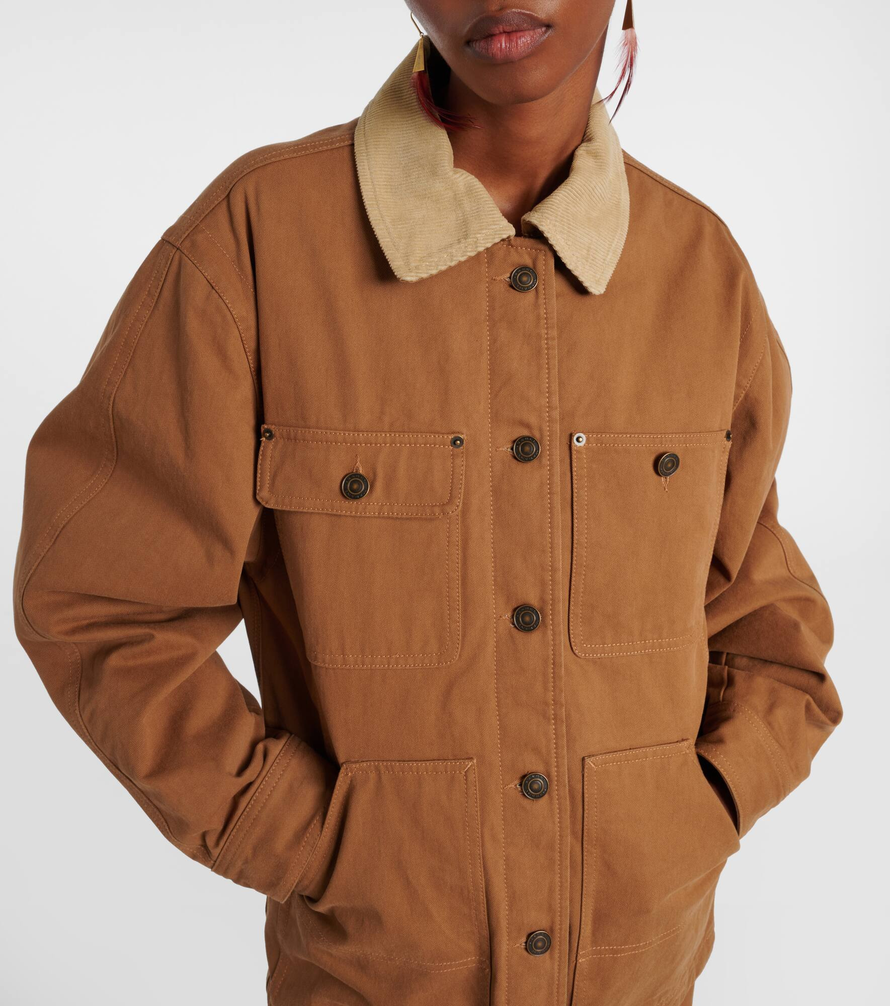 Ninon cotton blouson - 6