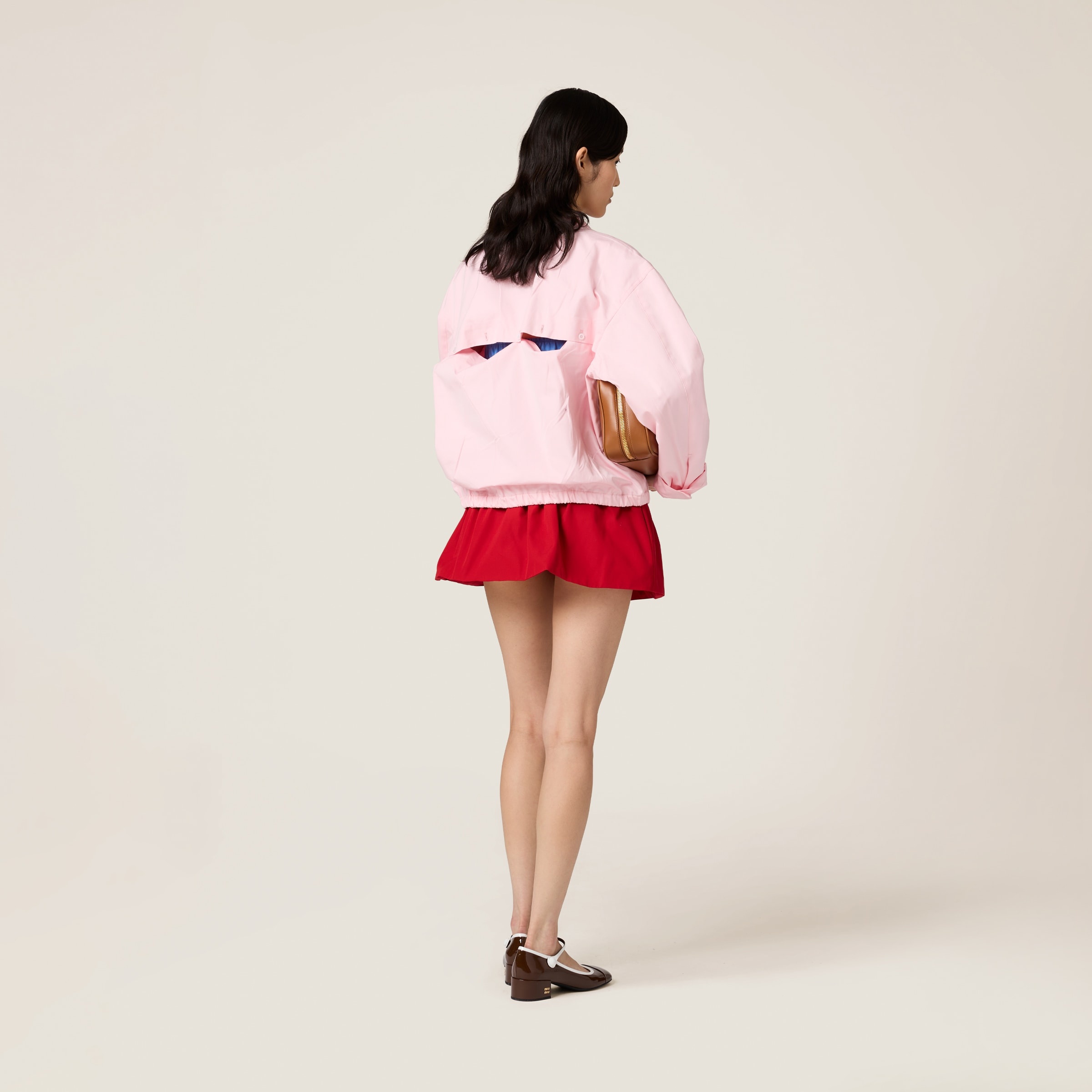 Poplin blouson jacket - 3