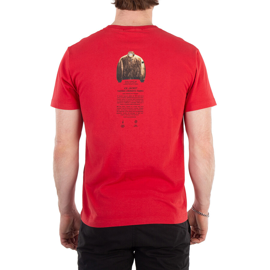 Stone Island Archivio Print Slim-Fit Cotton T-Shirt - 3