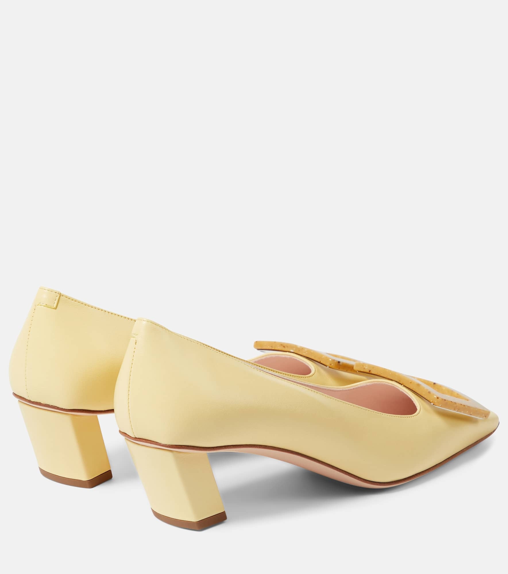 Belle Vivier 45 leather pumps - 3
