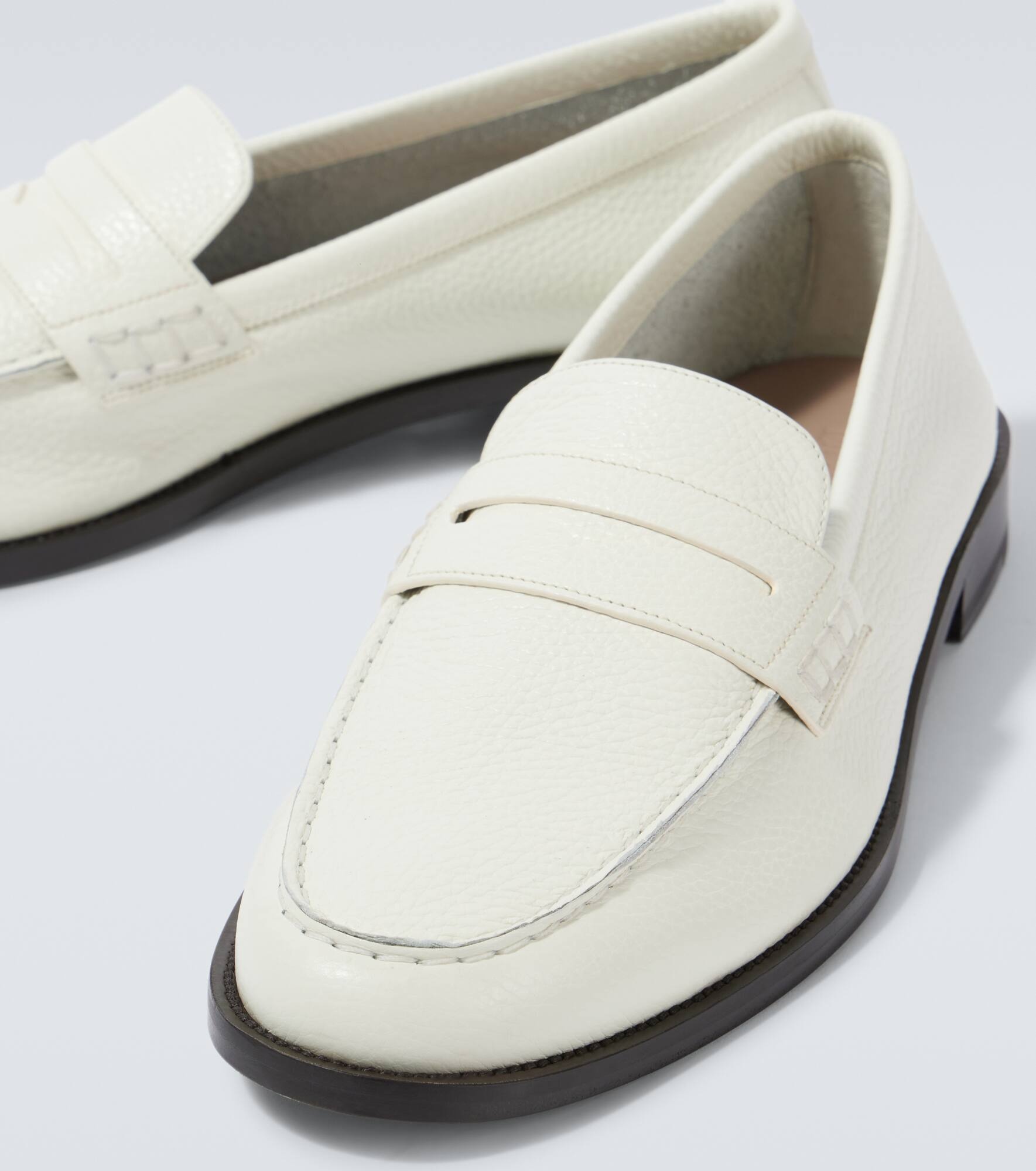 Perry leather penny loafers - 3
