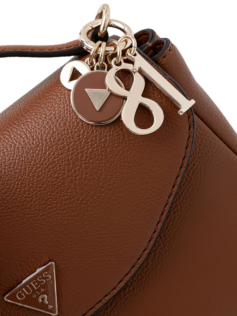 Evie logo-plaque cross body bag 4