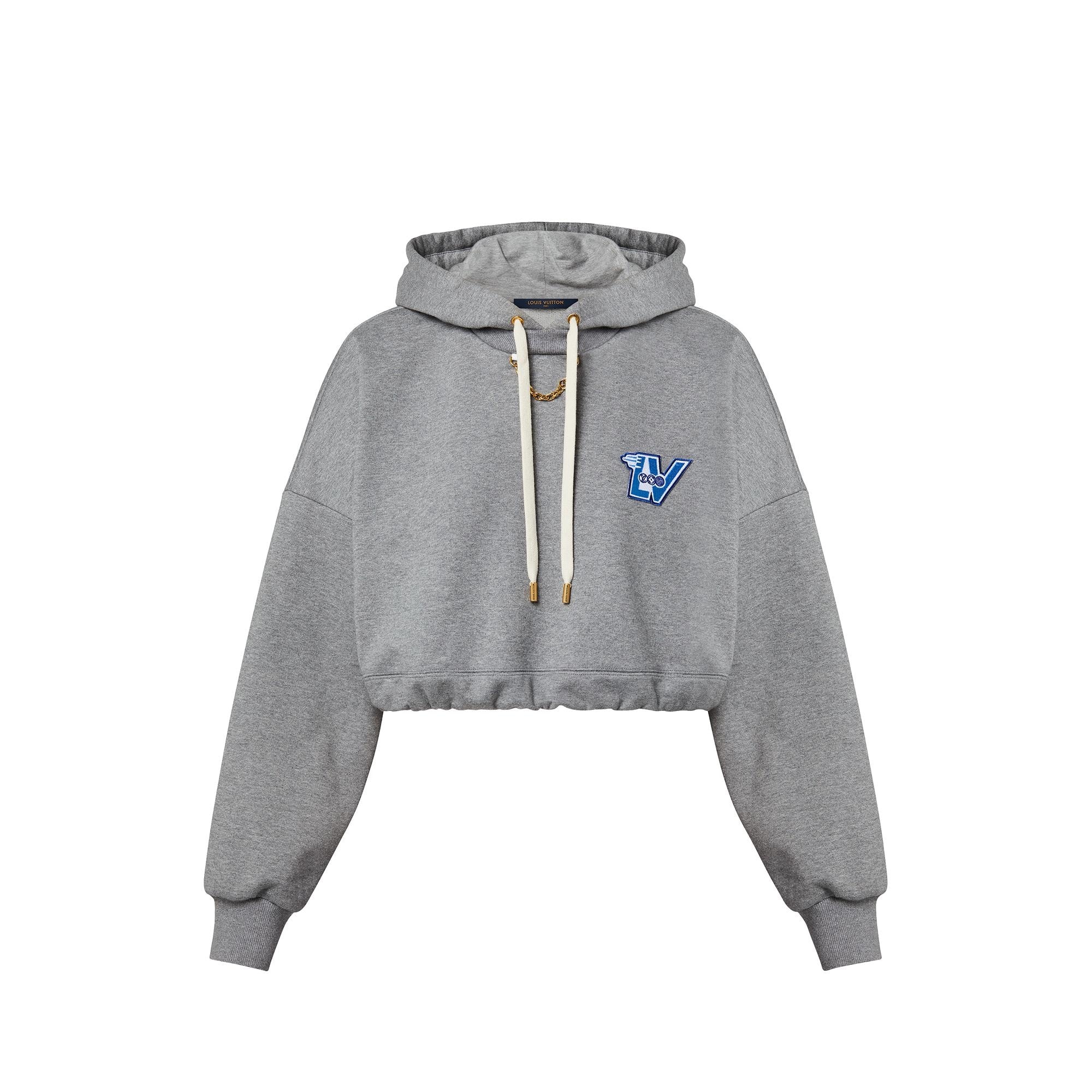 LV Flight Mode Cropped Hoodie - 1