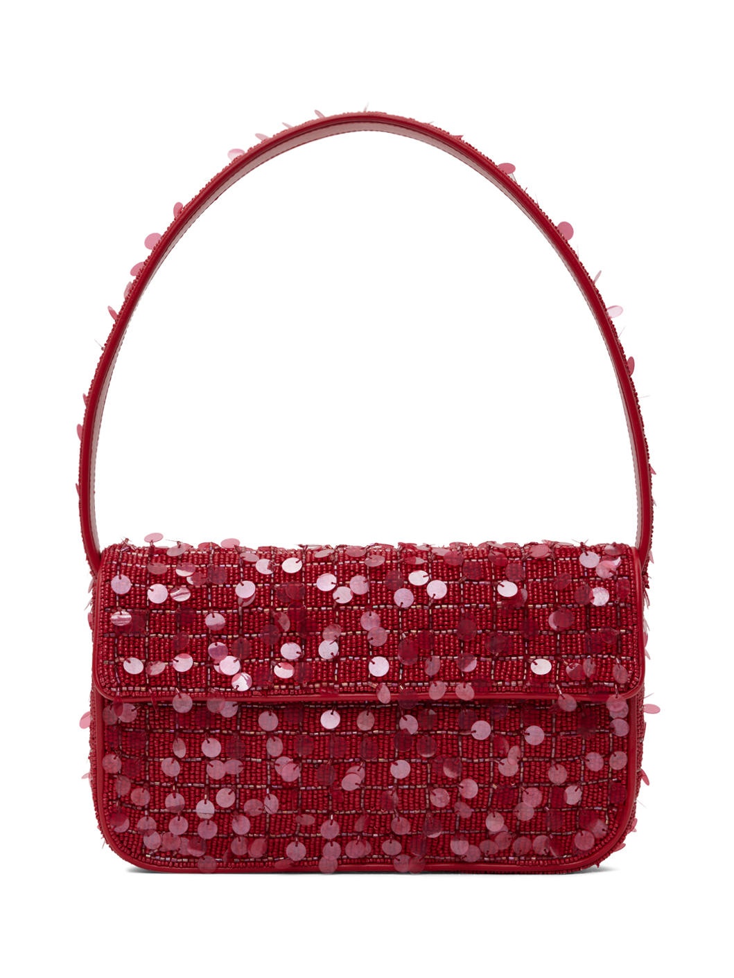 Red Tommy Beaded Bag - 1