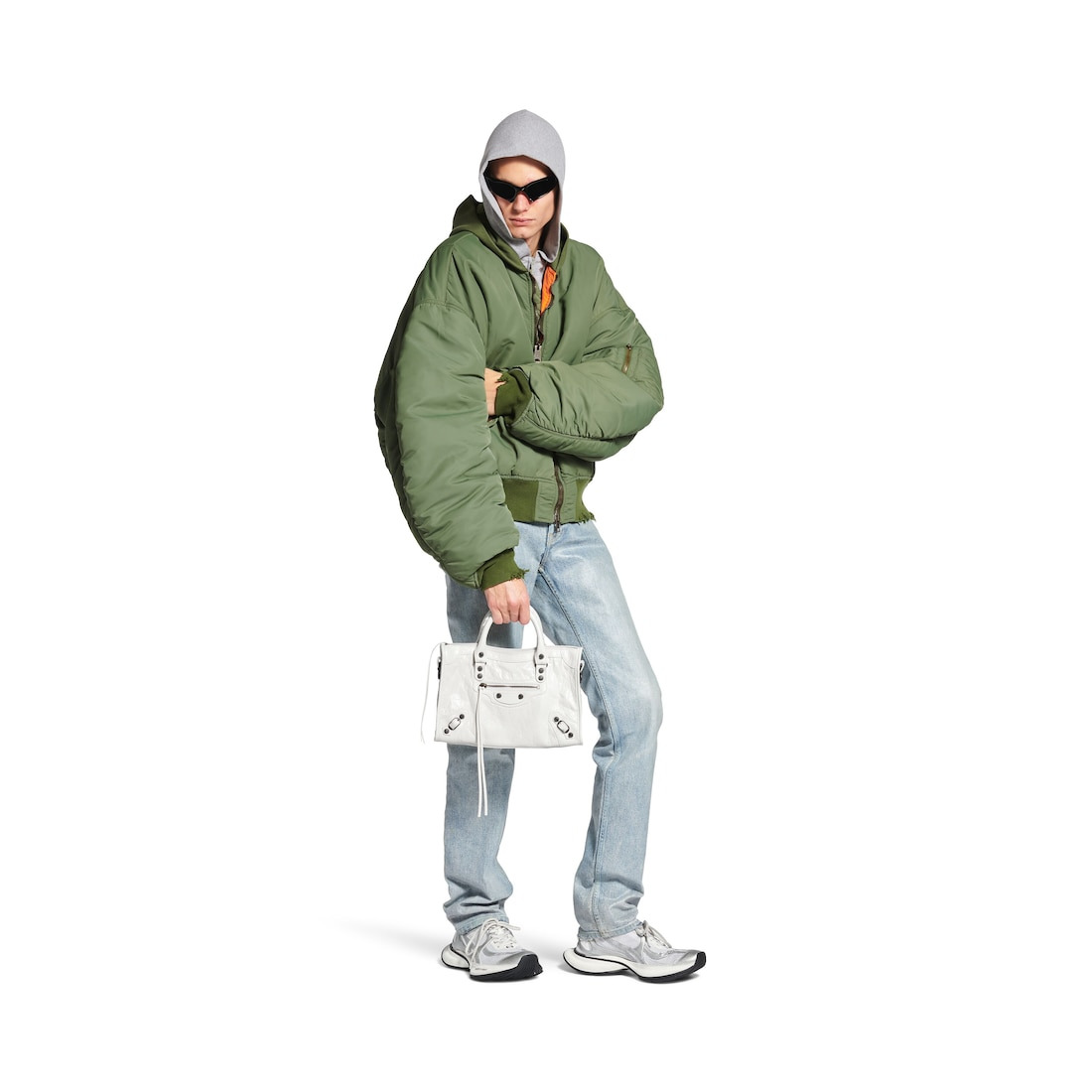 Women's Le City Small Bag in White - 8