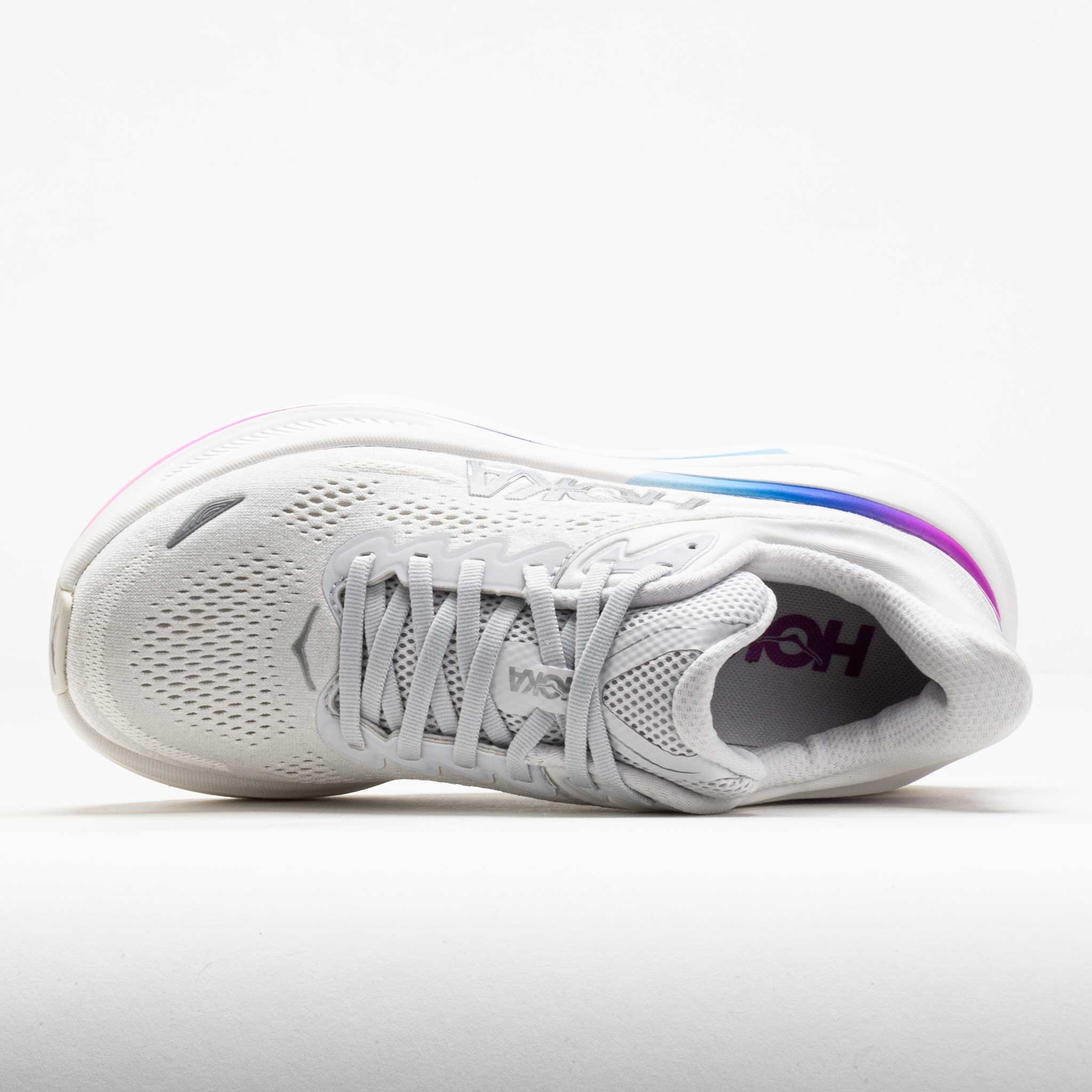 HOKA Bondi 9 Women's Cosmic Grey/White - 3