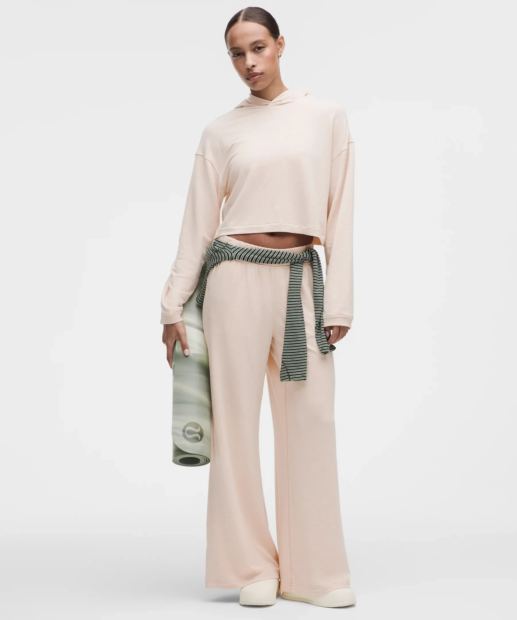 BeCalm Mid-Rise Wide-Leg Pant - 1