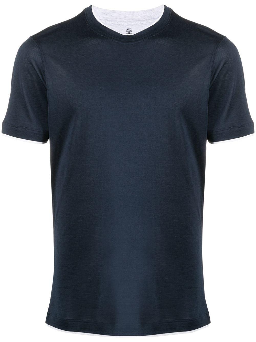 round-neck short-sleeved t-shirt - 1