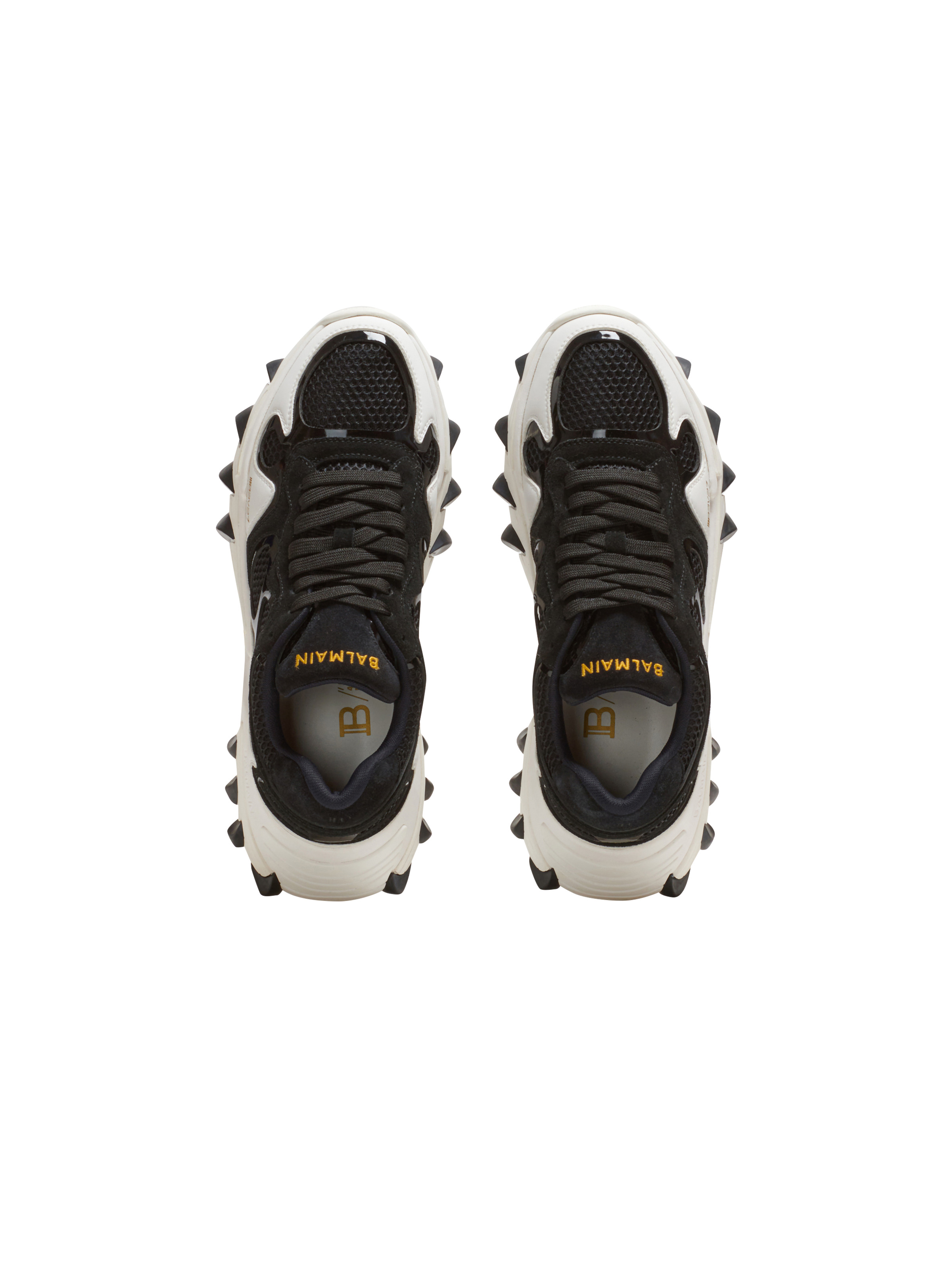 B-East trainers in leather, suede and mesh - 3
