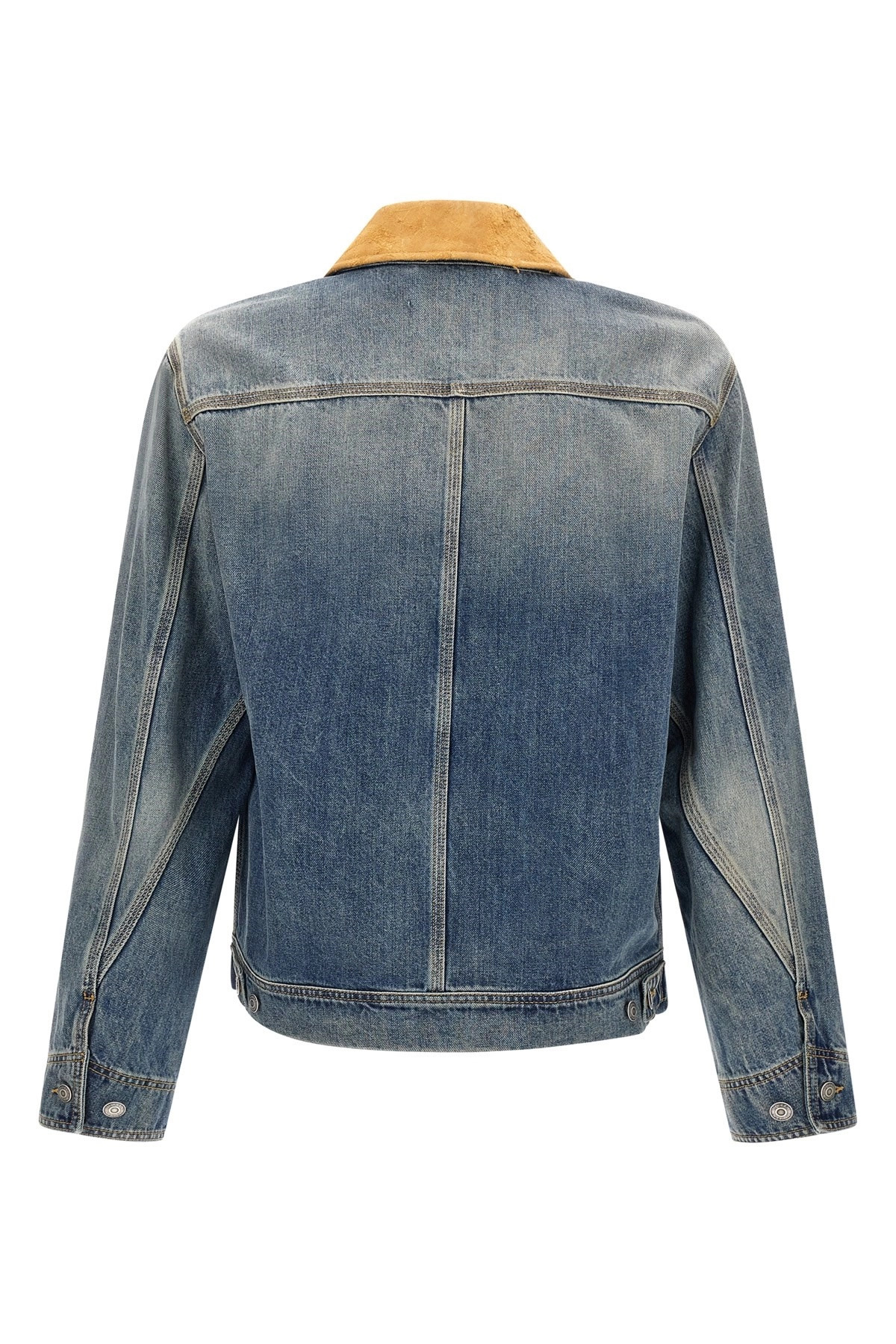 Suede denim jacket - 2