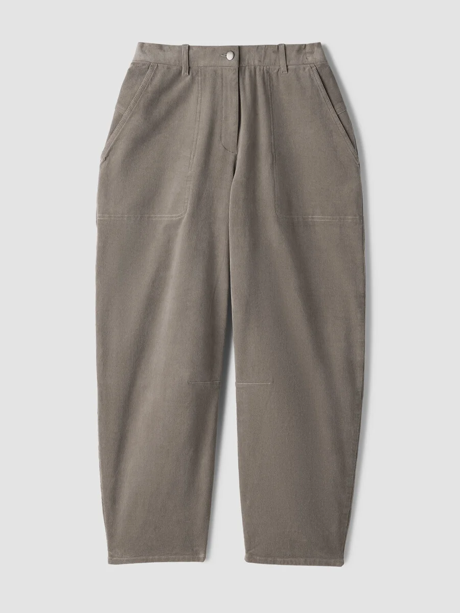 Organic Cotton Stretch Corduroy Arch Pant - 1
