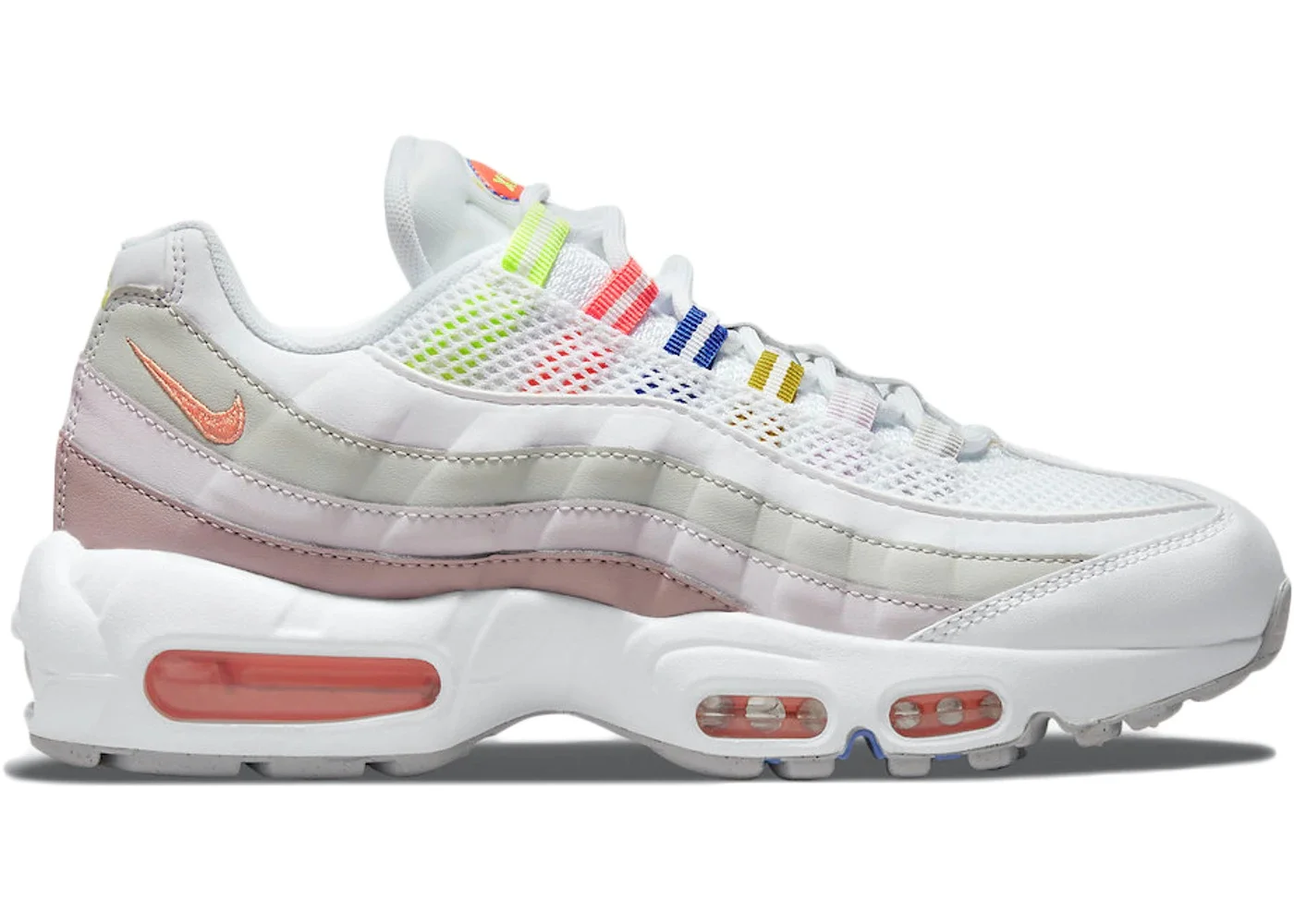 Nike Air Max 95 White Multi (Women's) - 1