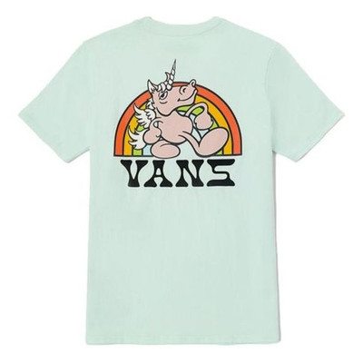 Vans (WMNS) Vans Unicorn Rainbow T-shirt 'Lake Green' VN0008ZNBQC outlook