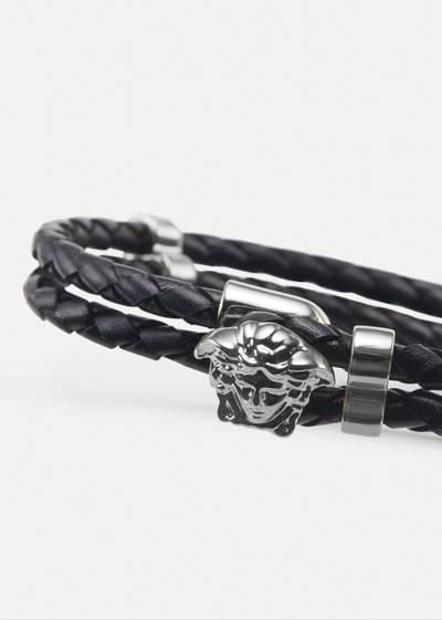 VERSACE Medusa leather bracelet outlook