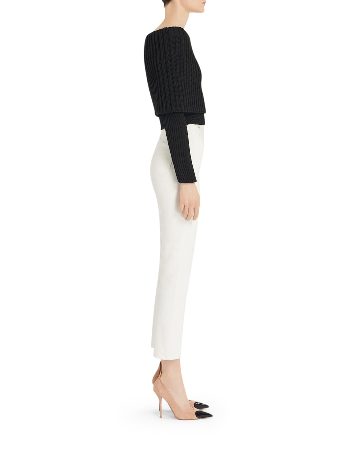 SWEATER WITH BARE SHOULDERS - 4